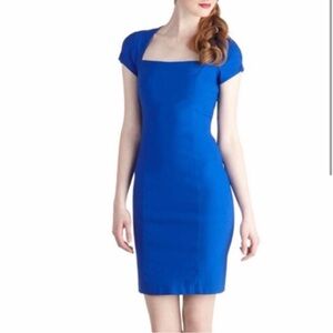Lovely Day Sleek it Out Cobalt Blue Mini Dress